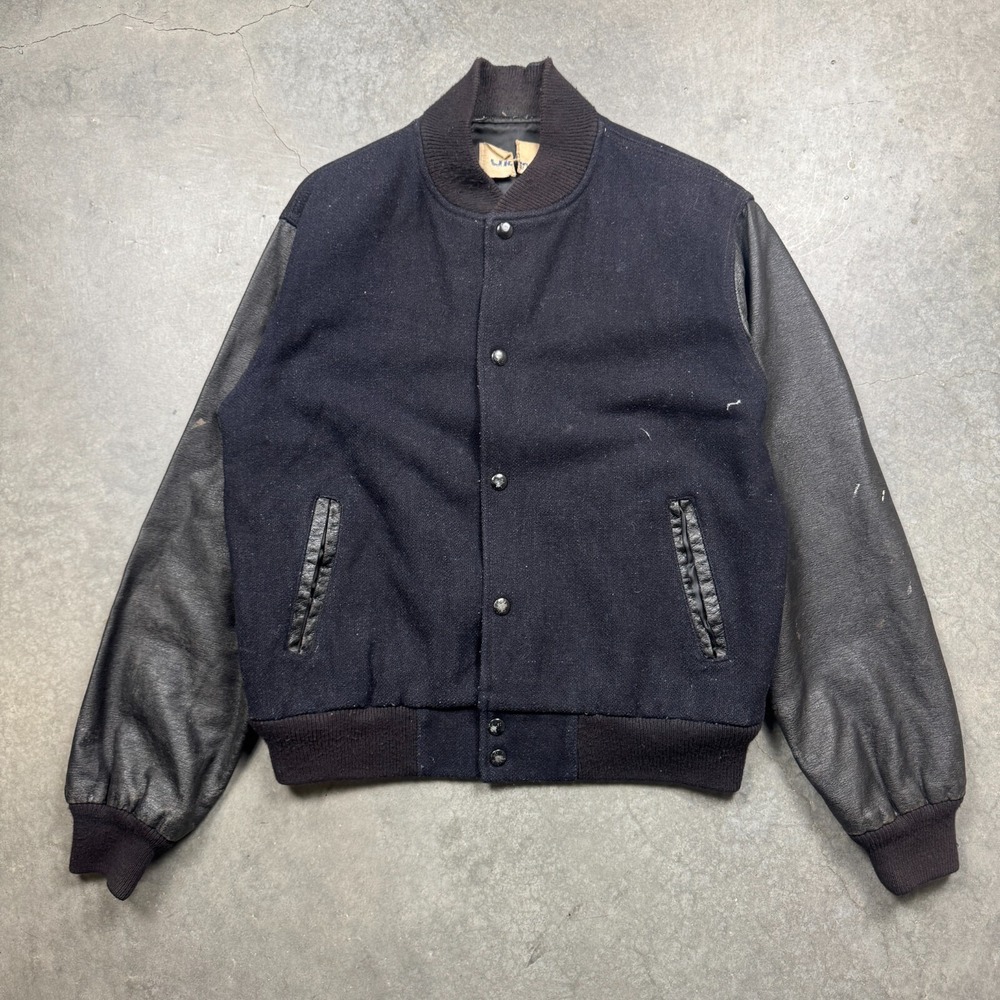 VTG Chalk Line Sultans San Diego Varsity Jacket Mens Sz M‎ Black Preowned Flaws